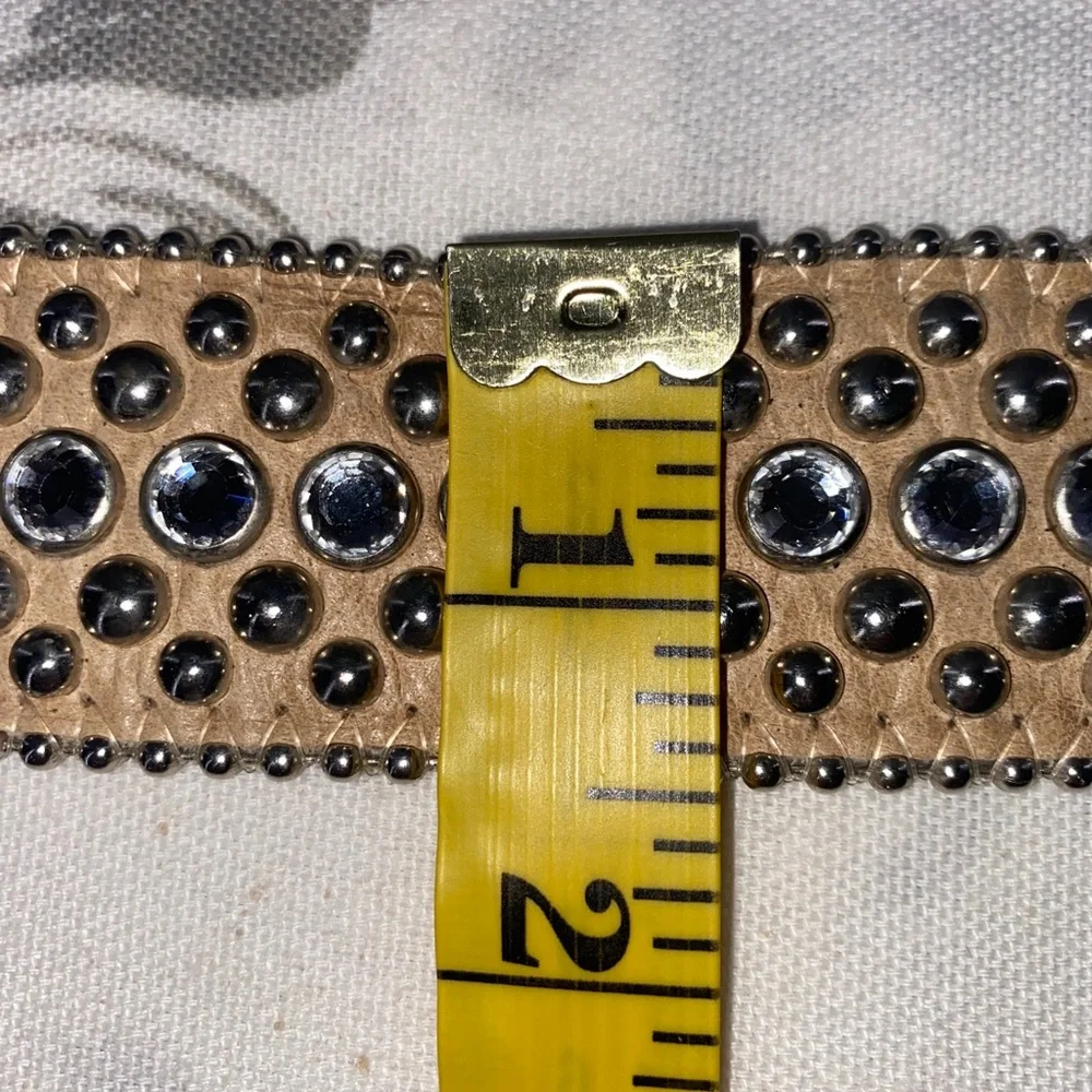 b.b. Simon‎ Vintage Belt Crystal Swarovski Size Small 28
